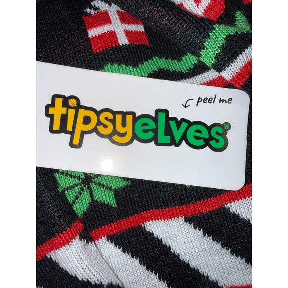 Tipsy Elves Sweater Womens 4XL Black Drinking Game Bullseye Ugly Christmas Party - Picture 8 of 12